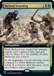 Skeletal Swarming (Extended Art) · 389 · Adventures in the Forgotten Realms · Non-foil