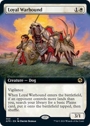 Loyal Warhound (Extended Art) · 363 · Adventures in the Forgotten Realms · Non-foil