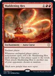 Maddening Hex · 32 · Commander: Adventures in the Forgotten Realms · Non-foil
