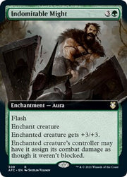 Indomitable Might (Extended Art) · 309 · Commander: Adventures in the Forgotten Realms · Non-foil