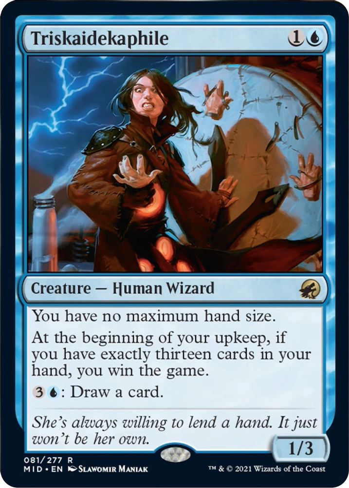 Triskaidekaphile · 81 · Innistrad: Midnight Hunt · Non-foil