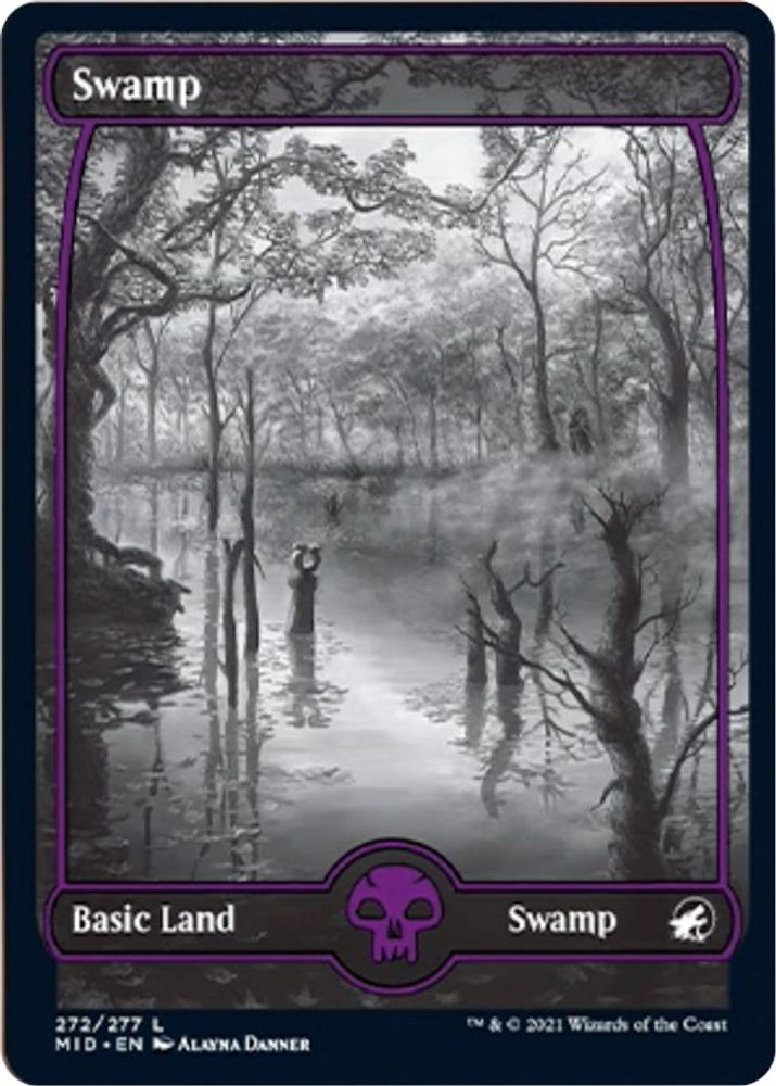 Swamp (272) · 272 · Innistrad: Midnight Hunt · Non-foil