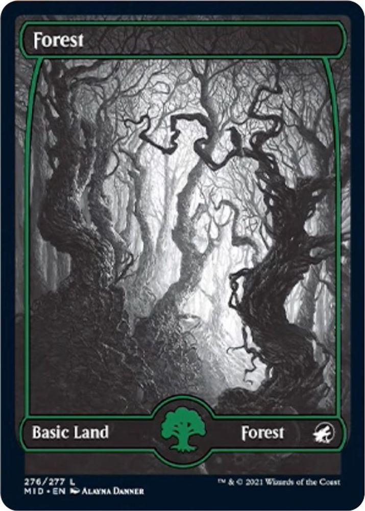 Forest (276) · 276 · Innistrad: Midnight Hunt · Non-foil