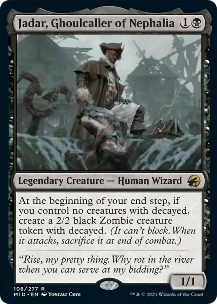 Jadar, Ghoulcaller of Nephalia · 108 · Innistrad: Midnight Hunt · Non-foil