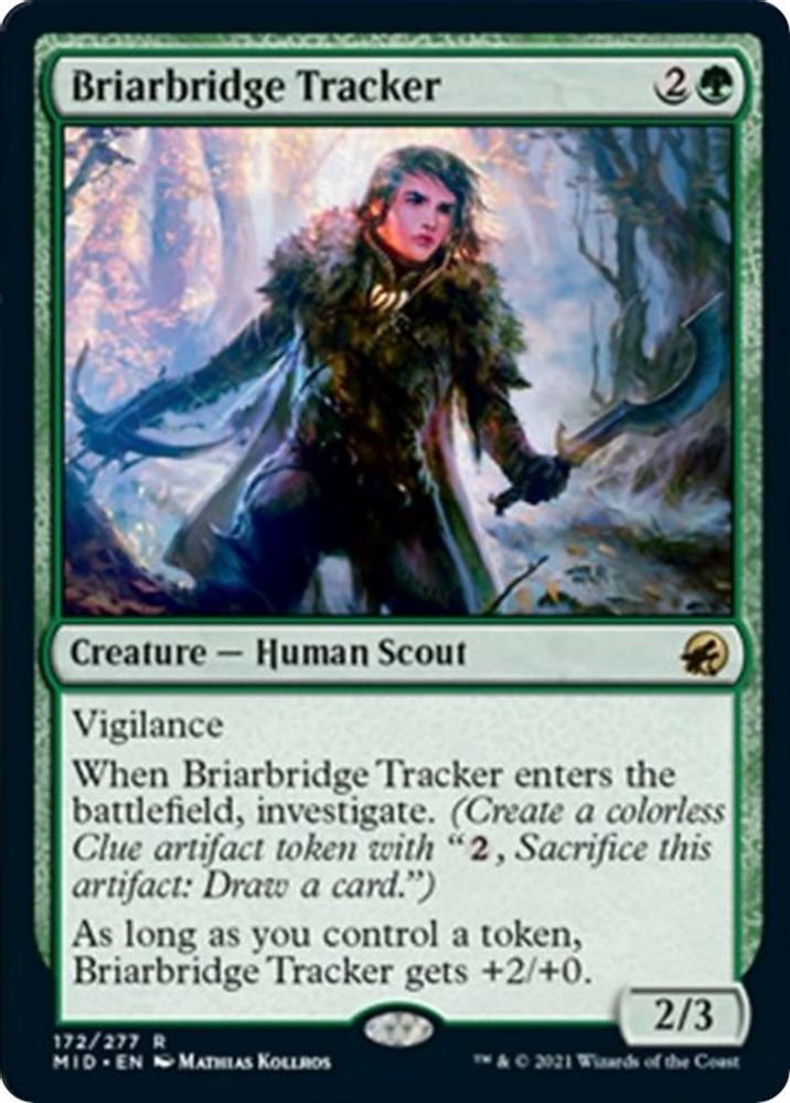 Briarbridge Tracker · 172 · Innistrad: Midnight Hunt · Non-foil