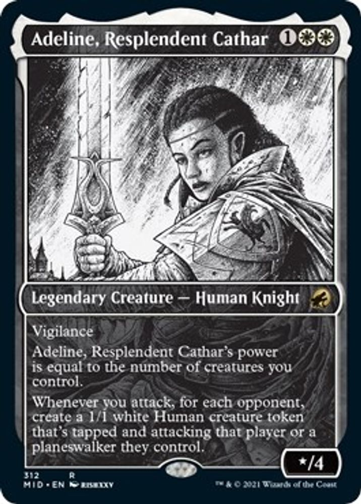 Adeline, Resplendent Cathar (Showcase) · 312 · Innistrad: Midnight Hunt · Non-foil