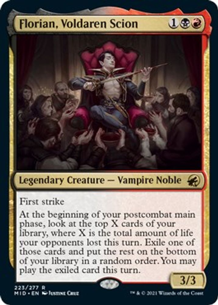 Florian, Voldaren Scion · 223 · Innistrad: Midnight Hunt · Non-foil