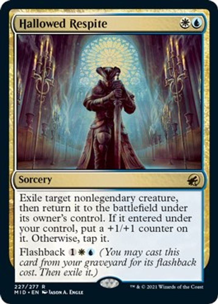 Hallowed Respite · 227 · Innistrad: Midnight Hunt · Non-foil