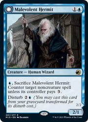 Malevolent Hermit · 61 · Innistrad: Midnight Hunt · Non-foil