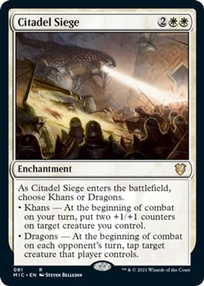 Citadel Siege · 81 · Commander: Innistrad: Midnight Hunt · Non-foil