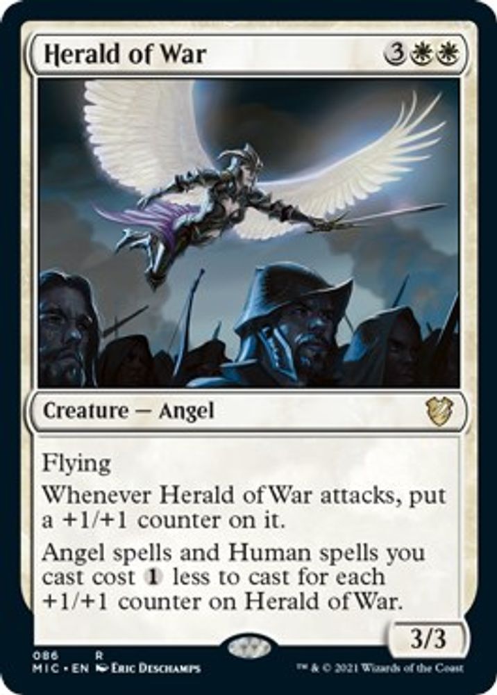 Herald of War · 86 · Commander: Innistrad: Midnight Hunt · Non-foil