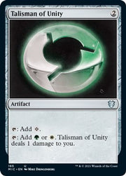 Talisman of Unity · 165 · Commander: Innistrad: Midnight Hunt · Non-foil