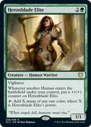 Heronblade Elite · 26 · Commander: Innistrad: Midnight Hunt · Non-foil