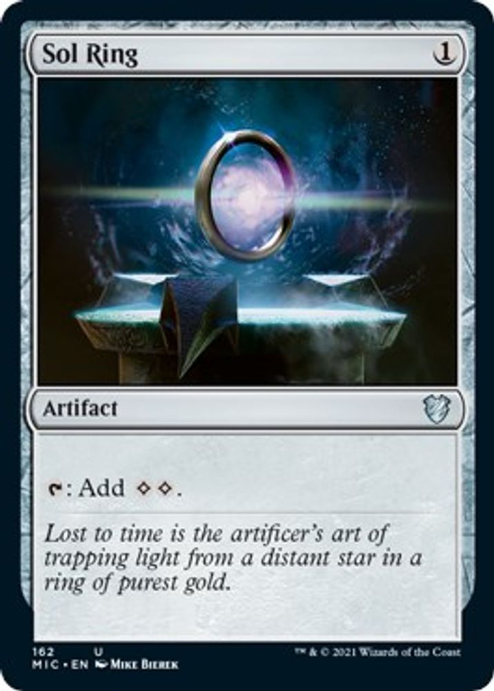 Sol Ring · 162 · Commander: Innistrad: Midnight Hunt · Non-foil