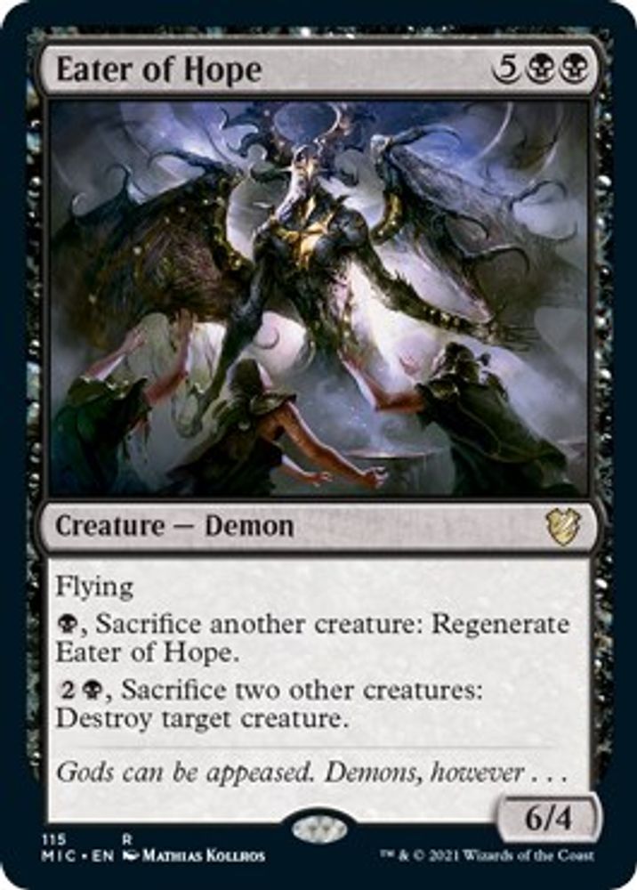 Eater of Hope · 115 · Commander: Innistrad: Midnight Hunt · Non-foil