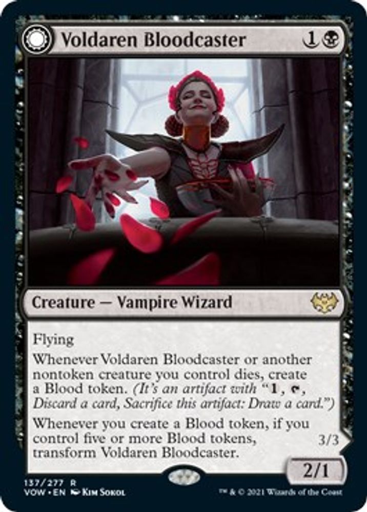 Voldaren Bloodcaster · 137 · Innistrad: Crimson Vow · Non-foil