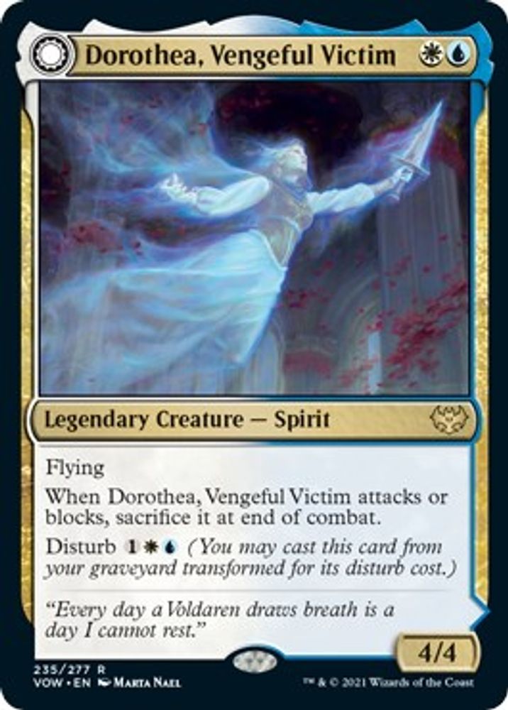 Dorothea, Vengeful Victim · 235 · Innistrad: Crimson Vow · Non-foil