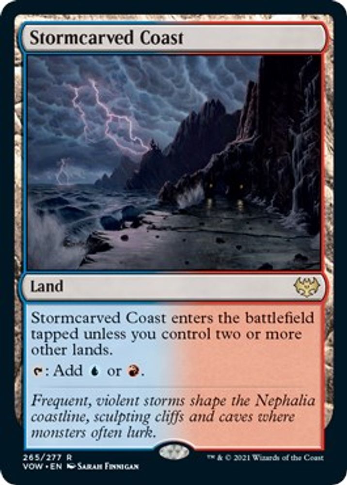 Stormcarved Coast · 265 · Innistrad: Crimson Vow · Non-foil