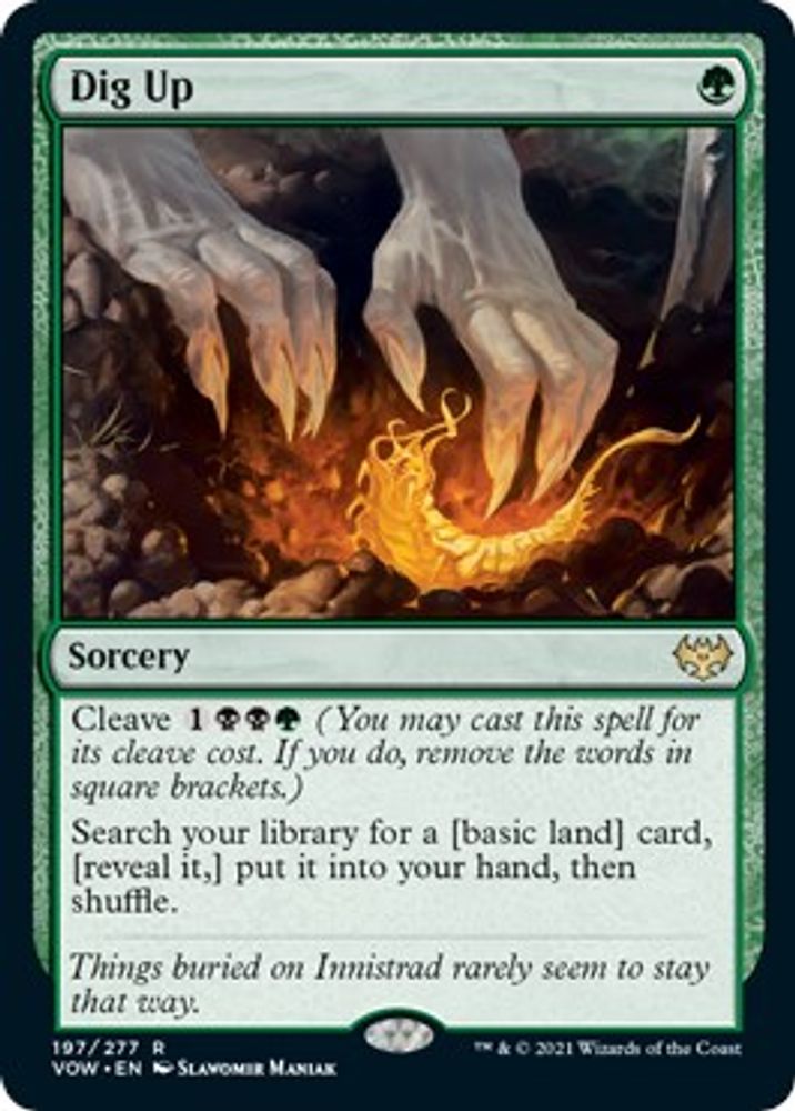 Dig Up · 197 · Innistrad: Crimson Vow · Non-foil