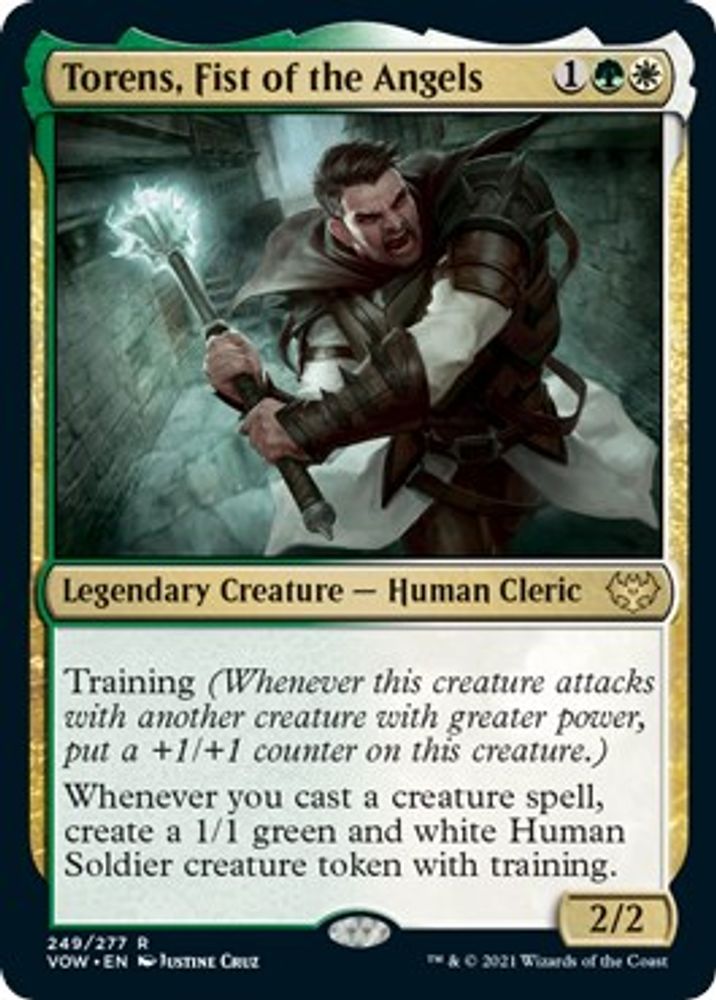 Torens, Fist of the Angels · 249 · Innistrad: Crimson Vow · Non-foil