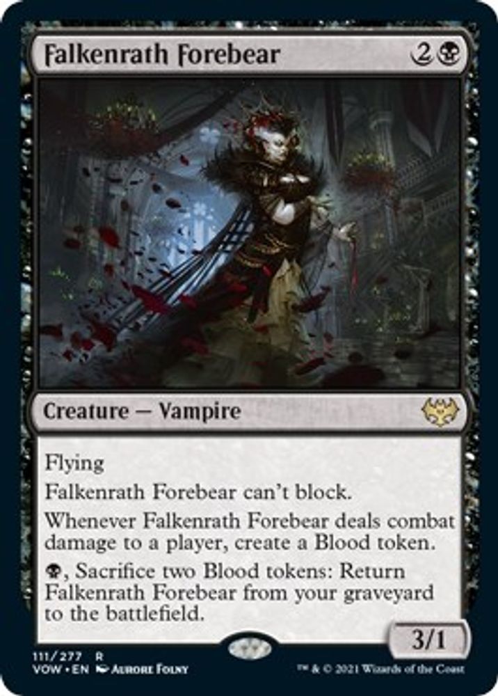 Falkenrath Forebear · 111 · Innistrad: Crimson Vow · Non-foil