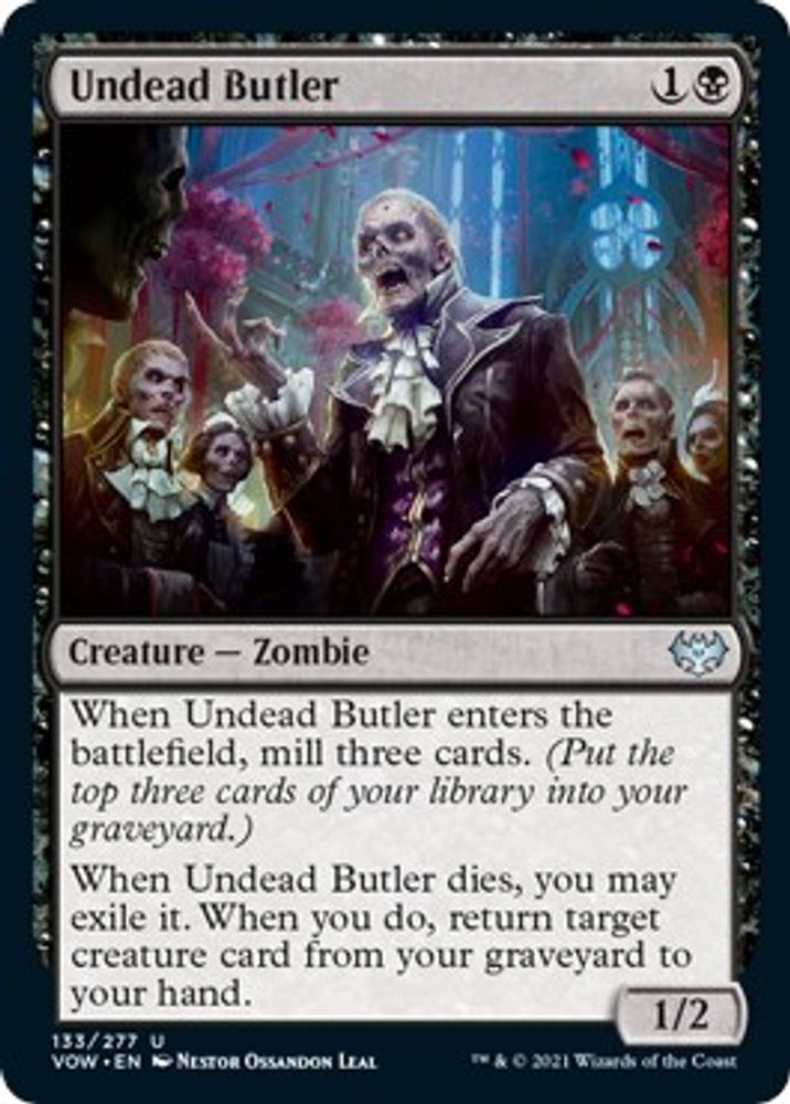 Undead Butler · 133 · VOW · Non-foil
