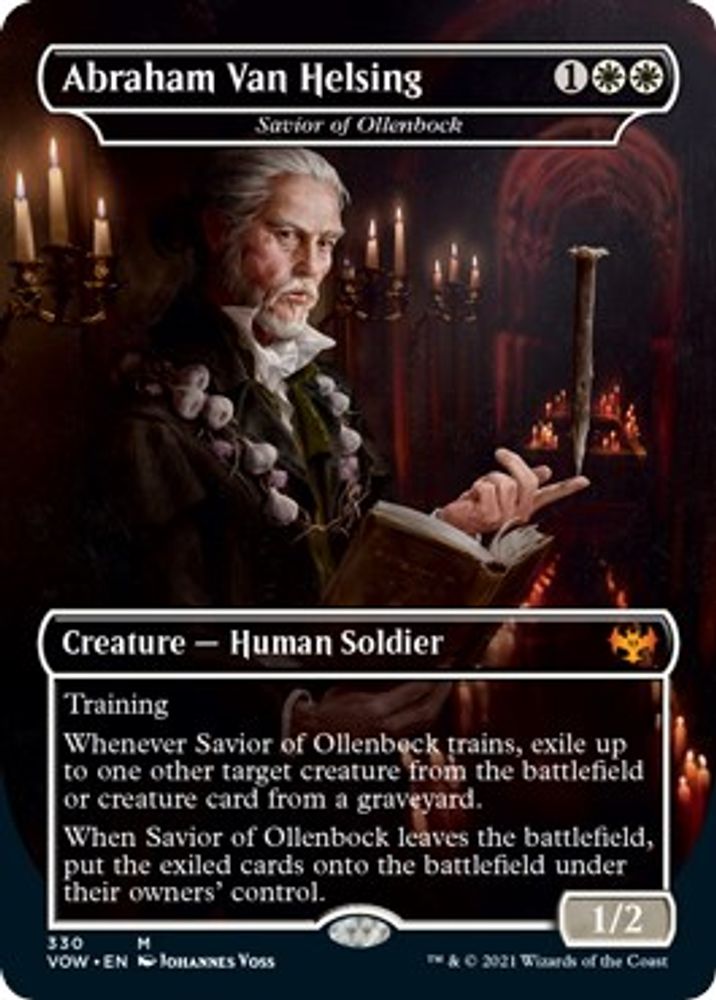 Abraham Van Helsing - Savior of Ollenbock · 330 · Innistrad: Crimson Vow · Foil