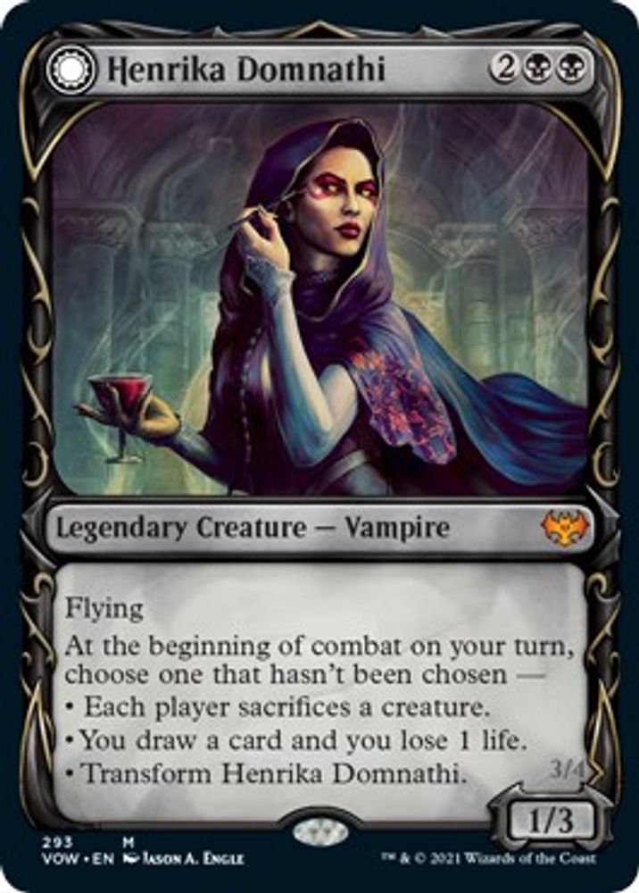 Henrika Domnathi (Showcase) · 293 · Innistrad: Crimson Vow · Non-foil
