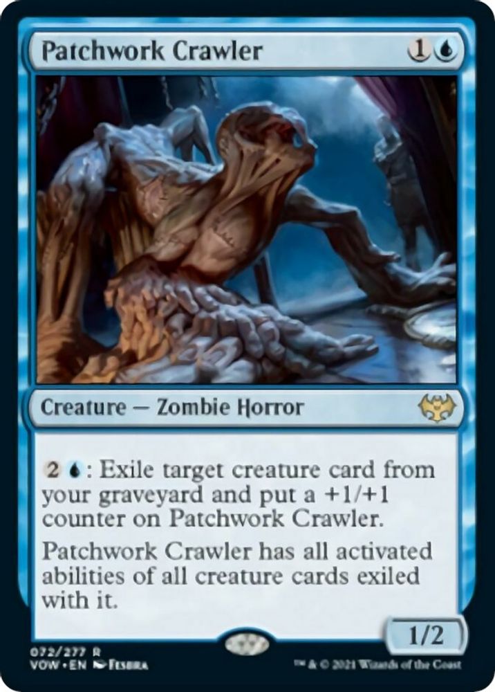 Patchwork Crawler · 72 · Innistrad: Crimson Vow · Non-foil