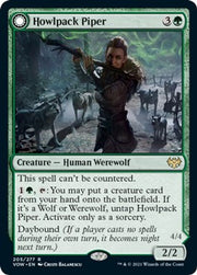 Howlpack Piper · 205 · Innistrad: Crimson Vow · Foil