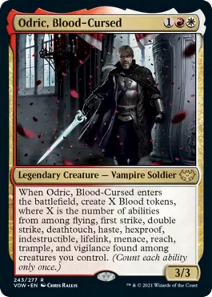 Odric, Blood-Cursed · 243 · Innistrad: Crimson Vow · Non-foil