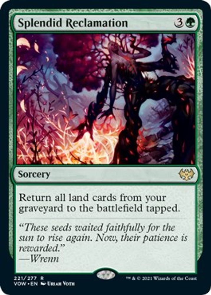 Splendid Reclamation · 221 · Innistrad: Crimson Vow · Non-foil