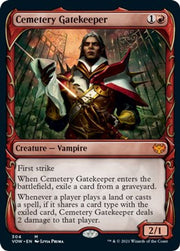 Cemetery Gatekeeper (Showcase) · 304 · Innistrad: Crimson Vow · Non-foil