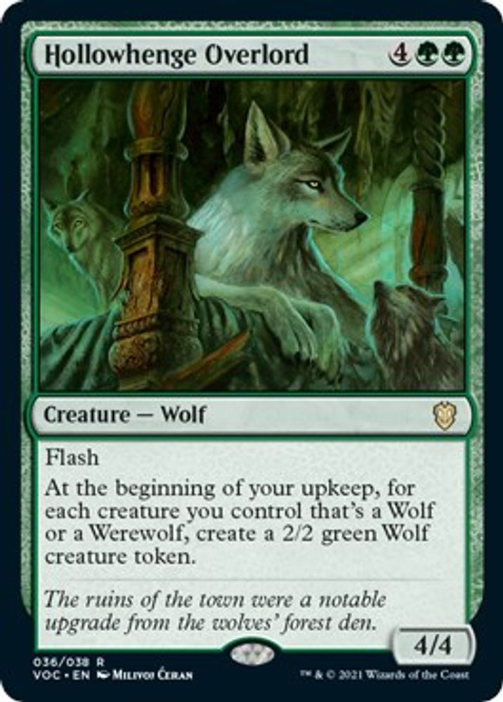Hollowhenge Overlord · 36 · Commander: Innistrad: Crimson Vow · Non-foil