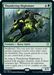 Thundering Mightmare · 37 · Commander: Innistrad: Crimson Vow · Non-foil