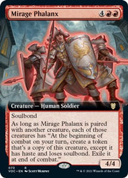 Mirage Phalanx (Extended Art) · 73 · Commander: Innistrad: Crimson Vow · Non-foil