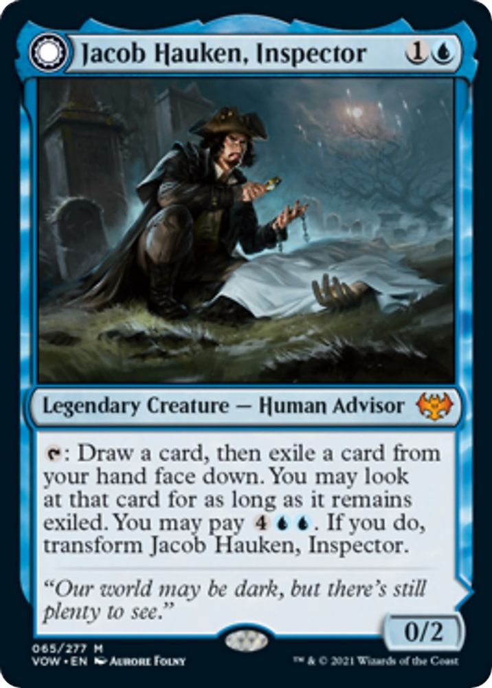 Jacob Hauken, Inspector · 65 · Innistrad: Crimson Vow · Non-foil