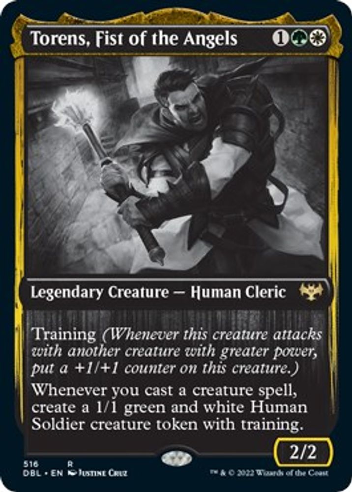 Torens, Fist of the Angels · 516 · Innistrad: Double Feature · Non-foil