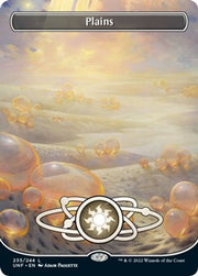 Plains (235) (Borderless) · 235 · Unfinity · Foil