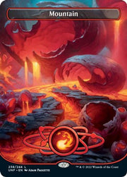 Mountain (238) (Borderless) · 238 · Unfinity · Non-foil