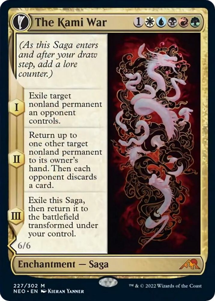 The Kami War · 227 · Kamigawa: Neon Dynasty · Foil