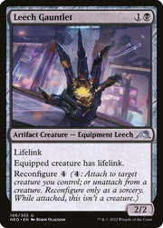 Leech Gauntlet · 106 · Kamigawa: Neon Dynasty · Foil