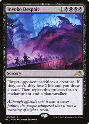 Invoke Despair · 101 · Kamigawa: Neon Dynasty · Non-foil