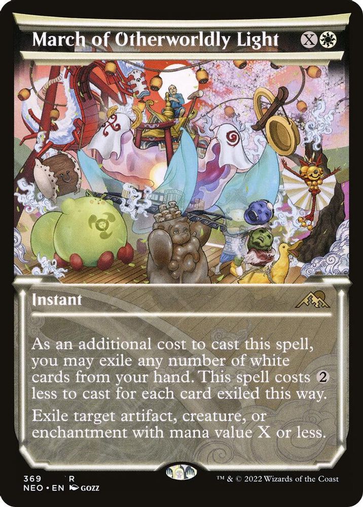 March of Otherworldly Light (Showcase) · 369 · Kamigawa: Neon Dynasty · Non-foil