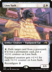 Lion Sash (Extended Art) · 440 · Kamigawa: Neon Dynasty · Non-foil