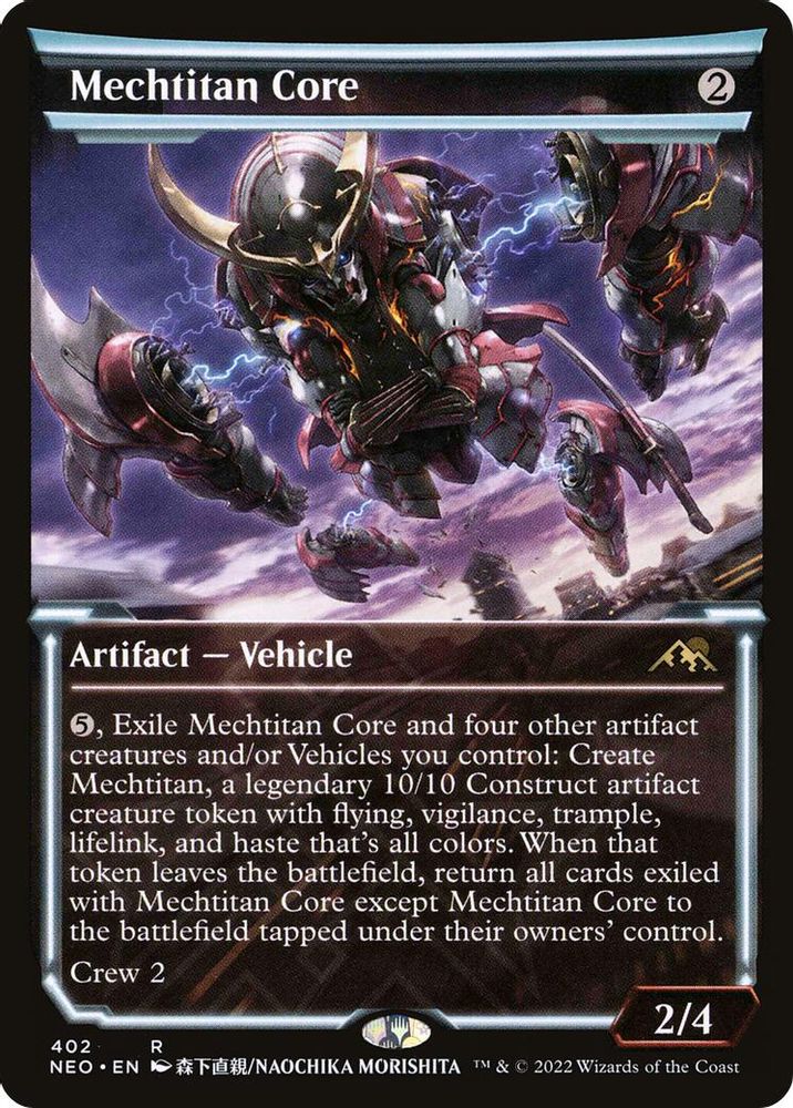 Mechtitan Core (Showcase) · 402 · Kamigawa: Neon Dynasty · Non-foil