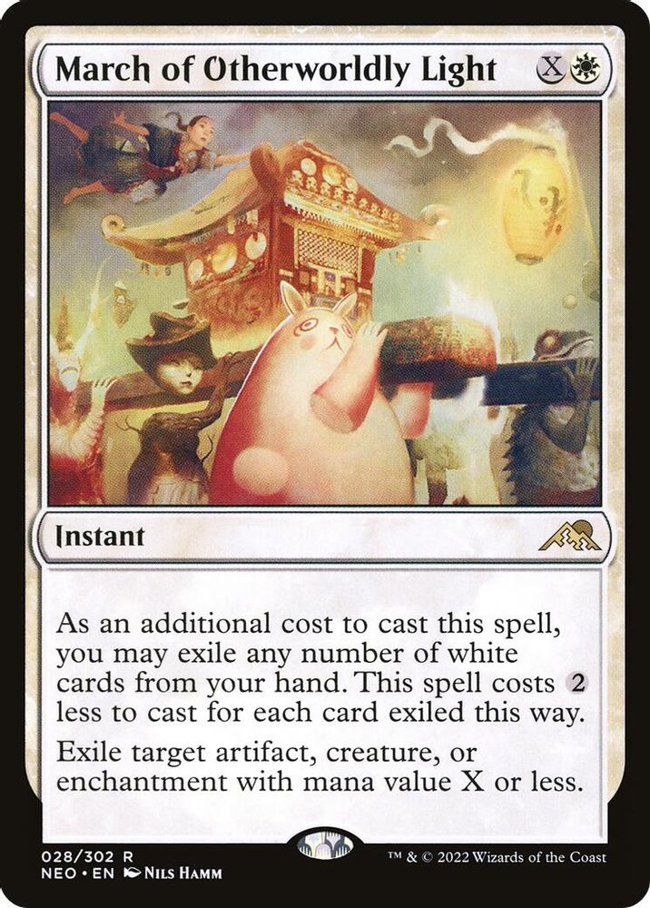 March of Otherworldly Light · 28 · Kamigawa: Neon Dynasty · Non-foil