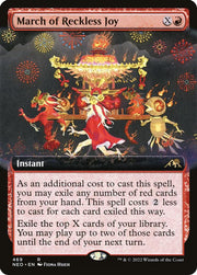 March of Reckless Joy (Extended Art) · 469 · Kamigawa: Neon Dynasty · Non-foil
