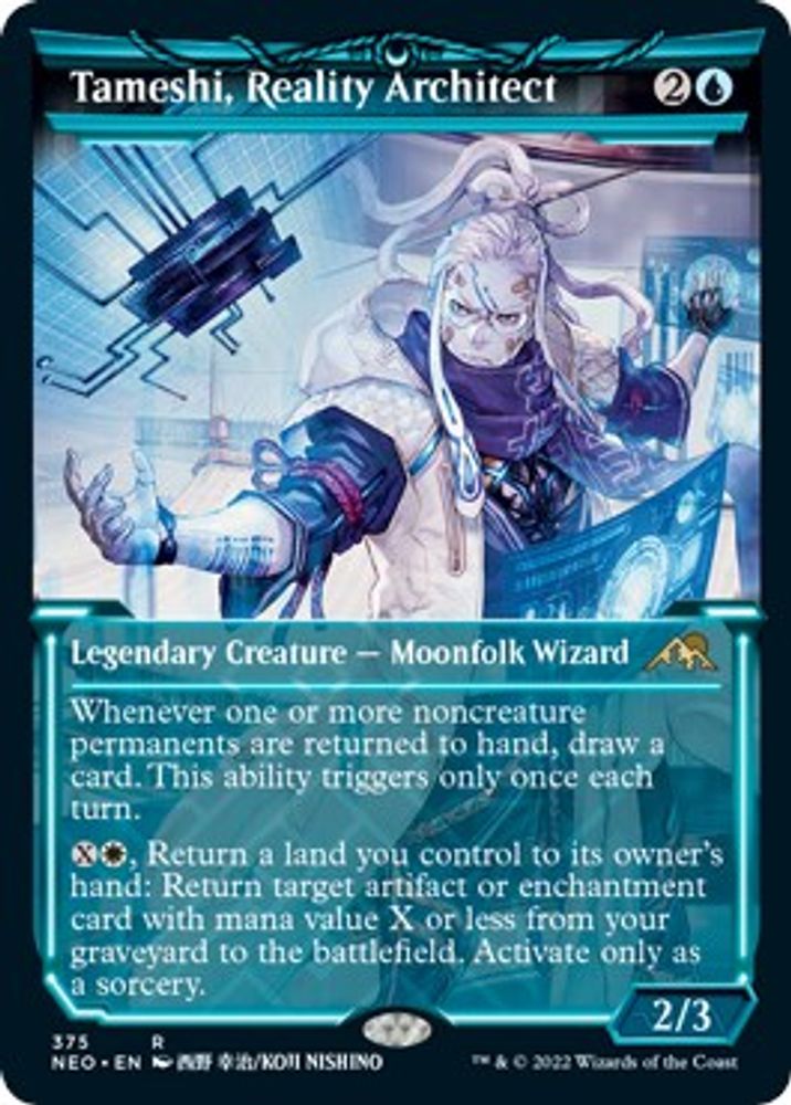 Tameshi, Reality Architect (Showcase) · 375 · Kamigawa: Neon Dynasty · Non-foil