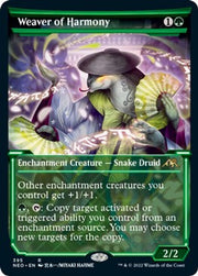 Weaver of Harmony (Showcase) · 395 · Kamigawa: Neon Dynasty · Non-foil